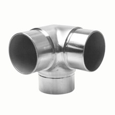 2" Y Handrail Corner Fitting Bar Connector Stainless Steel | Renovator's Supply