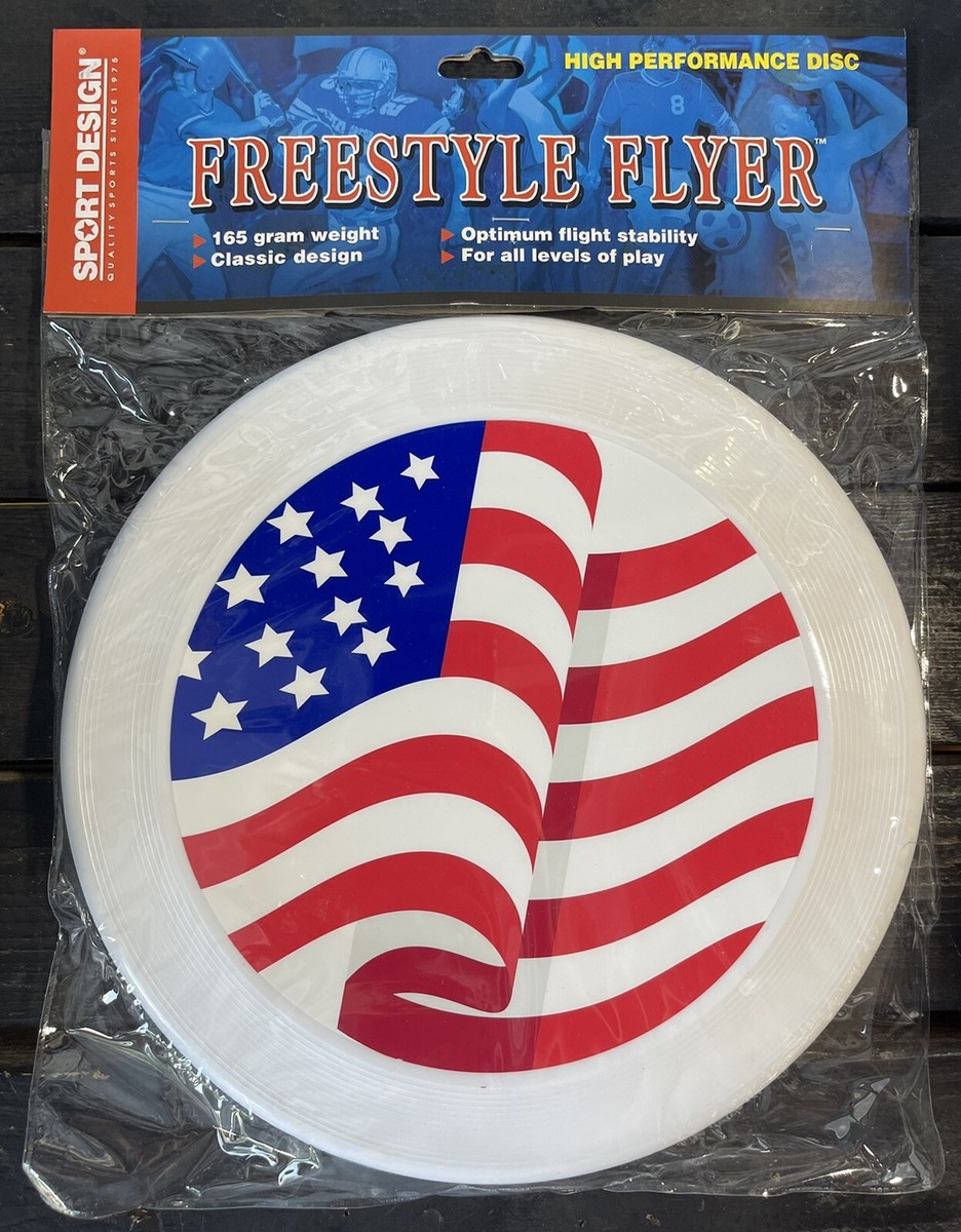 Sport Design Freestyle Flyer 165g Disc Frisbee Ultimate American