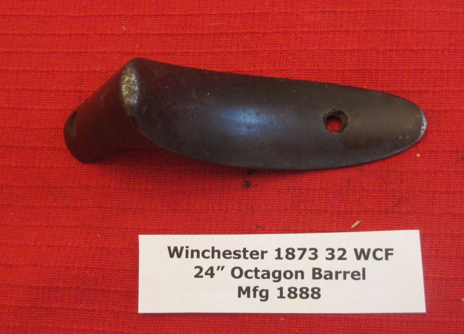 Winchester Model 1873 Crescent Steel Butt Plate - c1888