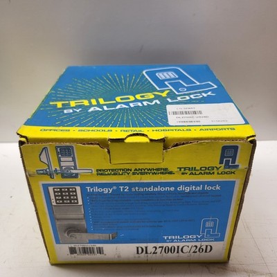 Trilogy by Alarm Lock DL2700IC/26D Digital Keypad Privacy Lock NEW Open box