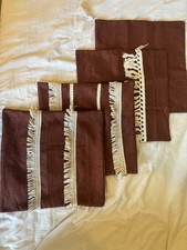 Topfinel-Terracotta Couch Throw Pillows Covers Set of 4, Square 18x18 Inches