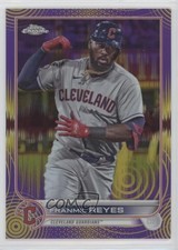 2022 Topps Chrome Sonic Purple & Yellow Pulse Refractor /299 Franmil Reyes 0am1