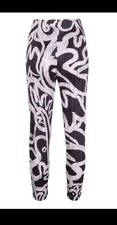Brand New 655 Colorful Issey Miyake Pleats Please Pants Size 3 Animal Print