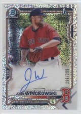 2021 Bowman Chrome Prospect Speckle Refractor 296/299 Josh Winckowski Auto 0u46