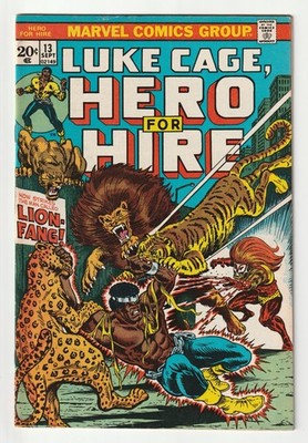 Hero For Hire number 13, September 1973, Marvel Comics, Power Man