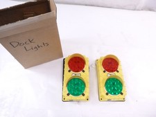 Tri-Lite SG30-115RG-LED Stop Go LED Dock Light Yellow 12V W/ Switch