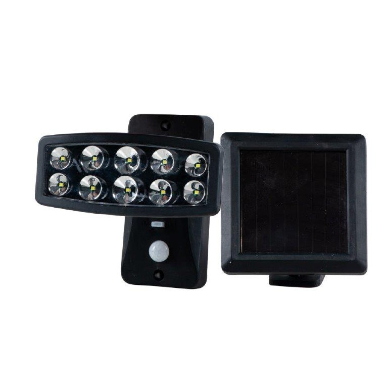 2W LED projector solar with motion detector black vo1930