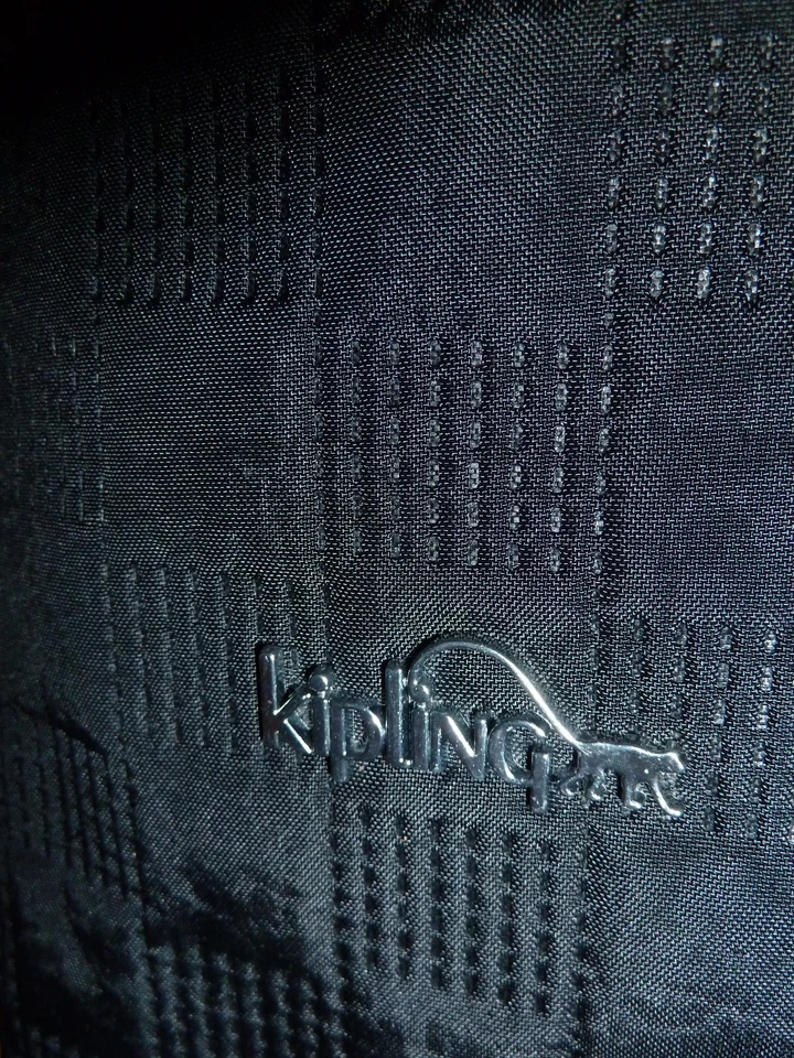 Minitasche von KIPLING, schwarz mit Karostruktur Smartphonetasche,neuwertig - Bild 4 von 4