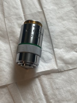 Leitz Wetzlar Mikroskop Objektiv NPL FLUOTAR 25x / 0,55 microscope objective 25x