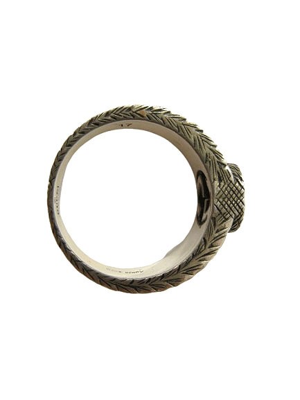 GUCCI Interlocking G Ring #8US SILVER925 Silver G… - image 5