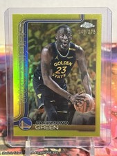 2025-2026 Topps Chrome Draymond Green Yellow Refractor 86/275