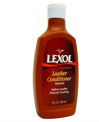 Lexol Leather Conditioner 8 Fl Oz Pack of 1 Preserves Protects Prolongs Leather