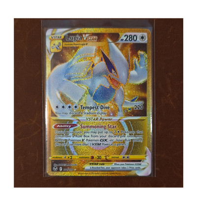 Pokémon TCG Lugia VSTAR Silver Tempest Secret Rare Full Art Holo Eng 211/195