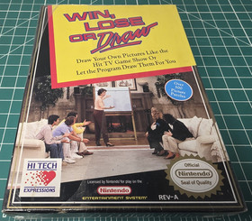 Win, Lose or Draw (Nintendo NES, 1990) HI TECH - Brand New - SEALED *READ*
