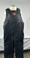 Vintage HJC Cirolux Snow Gear Bib Overall Insulated Ski Pants Mens Medium Black