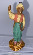 Santon creche DEVINEAU Conducteur d’éléphant 6 cm de Haut Taille 1.