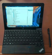 Lenovo ThinkPad 10 Windows 10 Pro Tablet 128GB SSD Con Tastiera E Stylus Touch