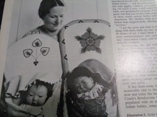 4p Cyndy Koerling Nez Perce Indian Doll History Article / Coyner