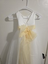 JJ  s House Ivory Flower Girl Dress - Size 5