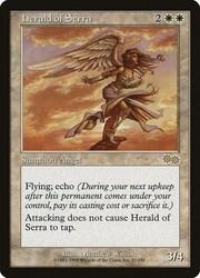Herald of Serra - Urza's Saga #17 Rare
