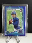2025 Donruss Optic JAXSON DART #273 Rated Rookie Blue Hyper New York Giants