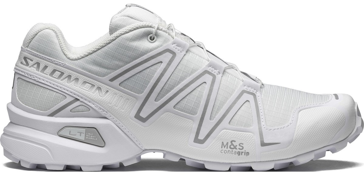 Salomon Speedcross 3 White Silver for sale | eBay