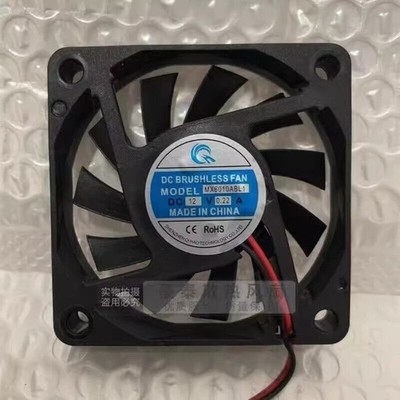 1 Pc. MX6010ABL1 DC12V 0.22A 2-Wire Cooling Fan #ea