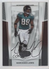 2007 Leaf Certified Materials Marcedes Lewis #127 0v1