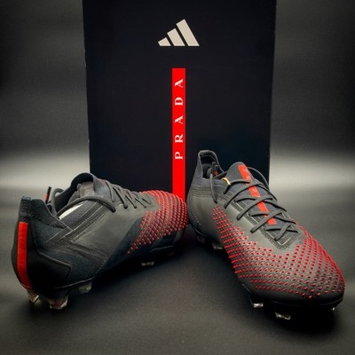 Adidas X Prada Predator Accuracy Lux.1 L FG Black Solar Red Deadstock Never Worn