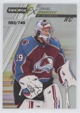 2020-21 Upper Deck Synergy FX Rookies 593/749 Pavel Francouz #FXR-PF 1os2