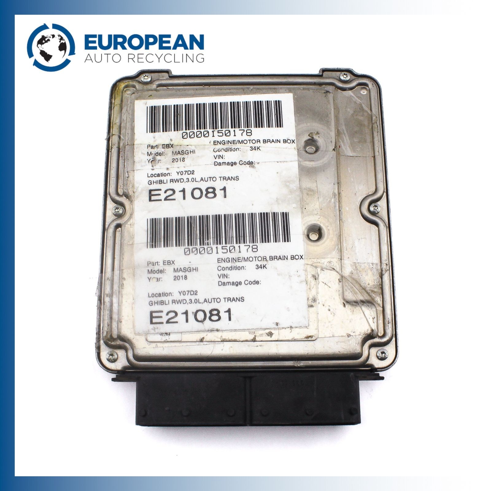 2014-2020 MASERATI GHIBLI Ignition Control Module - OEM 670031346