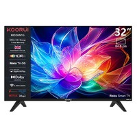 KOORUI 32 HD Roku Smart TV DVB-T2 3xHDMI Dolby Audio Freeview KK32HN1G