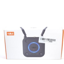 1Mii B06TX Bluetooth 5.2 Transmitter TV Adapter aptX Low Latency Plug  Play