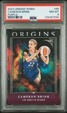 2024 PANINI ORIGINS WNBA PURPLE #68 CAMERON BRINK 12/25 PSA 8