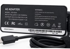 65W USB-C Laptop Charger for Lenovo ThinkPad USB Type-C AC Power Adapter PD 65W
