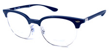 Ray-ban Lightforce Nos Italy Greysilver Split Eyeglasses Frame 51-19-140