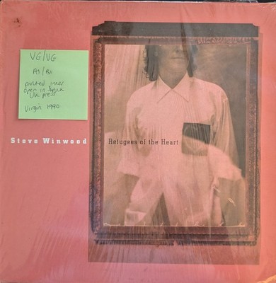Steve Winwood Refugees Of The Heart Vinyl Record VG/VG V2650 1990