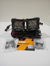 AUXBEAM 3"inch LED Work Light Bar Flood Fog Lamp Pods Offroad Driving Truck ATV