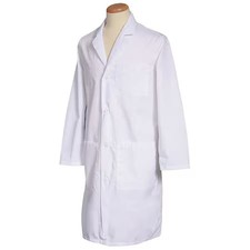 Fashion Seal 3495 S Lab Coat, Polyester/Cotton, 3 Pockets, Button