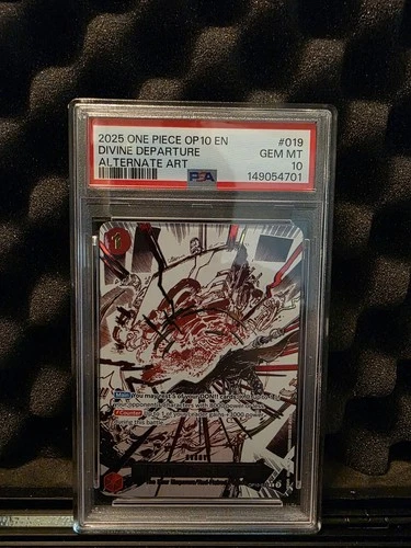 Divine Departure PSA 10 Event Manga Alt - One Piece OP10-019 Royal Blood English