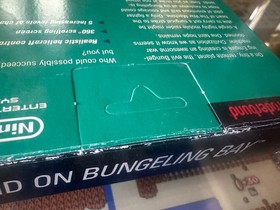 NES Nintendo Raid on Bungeling Bay CIB 5 Screw Hangtab HT Unpunched TESTED