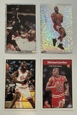 Michael Jordan-  Panini Stickers.  92/93.  #20, #102, #12 & #128 - Lot Of 4