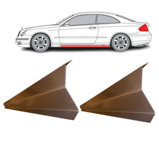 F&uuml;r MB W209 CLK 2002- Schweller Reparaturblech/Links=Rechts/Paar