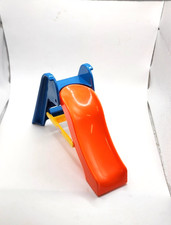 Little Tikes Dollhouse Playground Slide - Red Blue - Vintage - READ