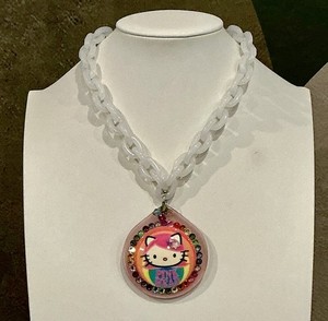 Hello Kitty Necklace Swarovski | eBay