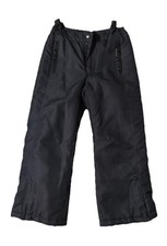 Athletech Kids Insulated Winter Snow Pants Girls Black Size 7/8 Medium
