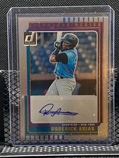 Rodrick Arias 2025 Donruss Signature Series Auto - Yankees