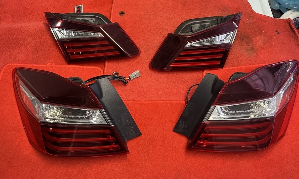 Juego de conversión de luces traseras Honda Accord 2017 OEM 13-15 a 16-17 actualización Foto 3 de 4