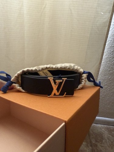 Authentic Louis Vuitton CE.LV IC.30 REV.M. EMP. N85 Reversible Belt – (Size 85)