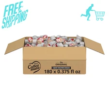 Nestle Coffee mate Coffee Creamer, Original, Liquid Creamer Singles, Non Dairy,